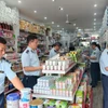 Lực lượng quản lý thị trường tỉnh Lào Cai kiểm soát địa bàn. (Ảnh: qltt)
