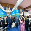 Vietnam Expo đã trở thành một trong những sự kiện xúc tiến thương mại quan trọng và có ý nghĩa với ngành Công Thương. (Ảnh: Đức Duy/Vietnam+)