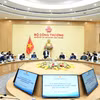 Bộ Công Thương tổ chức họp tham vấn ý kiến Hội đồng thẩm định đề án điều chỉnh Quy hoạch phát triển điện lực quốc gia thời kỳ 2021-2030, tầm nhìn đến năm 2050 (Quy hoạch điện VIII điều chỉnh). (Ảnh: PV/Vietnam+)