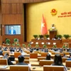 Kỳ họp bất thường lần thứ 9, Quốc hội khóa XV xem xét thông qua nhiều nội dung quan trọng phục vụ phát triển kinh tế-xã hội. (Ảnh: TTXVN)