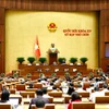 Một phiên họp toàn thể tại hội trường của Quốc hội. (Ảnh: TTXVN)