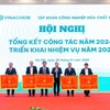 Hội nghị Tổng kết công tác năm 2024, triển khai nhiệm vụ năm 2025 của Vinachem. (Ảnh: PV/Vietnam+)