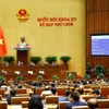 Quốc hội thông qua Luật Năng lượng nguyên tử (sửa đổi). (Ảnh: TTXVN)