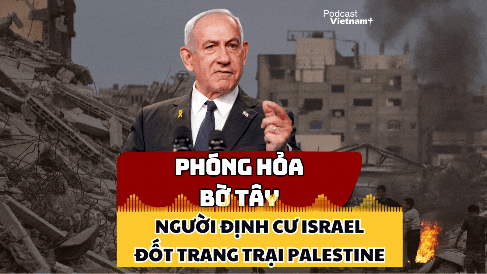 Người định cư Israel đụng độ cực căng, phóng hỏa đốt trang trại Palestine