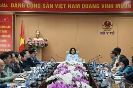 Bộ Y tế đã tổ chức Hội nghị trực tuyến toàn quốc khẩn cấp về công tác phòng, chống bệnh bại liệt. (Ảnh: PV/Vietnam+)