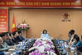 Bộ Y tế đã tổ chức Hội nghị trực tuyến toàn quốc khẩn cấp về công tác phòng, chống bệnh bại liệt. (Ảnh: PV/Vietnam+)
