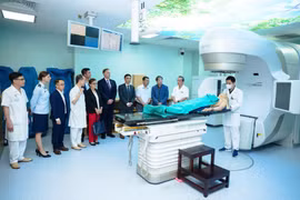 Trung tâm Đào tạo Xạ trị-Xạ phẫu được định hướng trở thành cơ sở đào tạo tham chiếu của cả khu vực. (Ảnh: PV/Vietnam+)