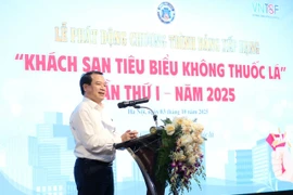 Ông Hà Văn Siêu - Phó Cục trưởng Cục Du lịch Quốc gia Việt Nam. (Ảnh: PV/Vietnam+)