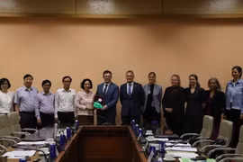 Quan hệ hợp tác này ưu tiên tăng cường y tế tuyến cơ sở và cải thiện công tác quản lý các bệnh không lây nhiễm. (Ảnh: PV/Vietnam+)