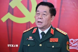 Đại tướng Nguyễn Trọng Nghĩa, Ủy viên Bộ Chính trị, Bí thư Trung ương Đảng. (Ảnh: TTXVN)