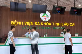 Công tác chuyển đổi số được ứng dụng mạnh mẽ tại Bệnh viện Đa khoa số 2 tỉnh Lào Cai. (Ảnh: T.G/Vietnam+)