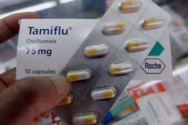 Thuốc Tamiflu điều trị bệnh cúm. (Ảnh: PV/Vietnam+)