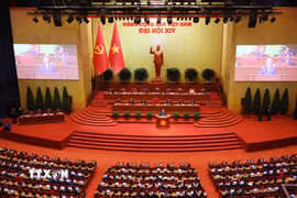 Đại hội đại biểu toàn quốc lần thứ XIV của Đảng Cộng sản Việt Nam. (Ảnh: TTXVN)