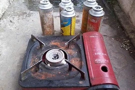 Bình gas mini cũ hỏng tiềm ẩn nhiều nguy cơ gây cháy nổ.