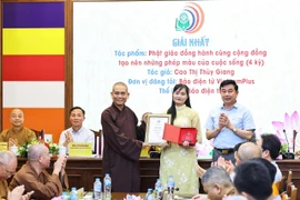 Chùm bài về hiến mô tạng của VietnamPlus đoạt giải Nhất Giải Báo chí Phật giáo 2024
