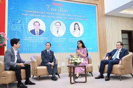 Các chuyên gia tại buổi Tọa đàm. (Ảnh: PV/Vietnam+)
