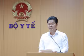 Thứ trưởng Thường trực Bộ Y tế Vũ Mạnh Hà. (Ảnh: T.M/Vietnam+)