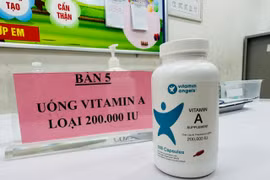 Vitamin A có vai trò quan trọng với tăng trưởng, thị giác và miễn dịch của trẻ. (Ảnh: T.G/Vietnam+)