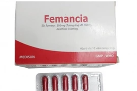 Thu hồi toàn bộ thuốc Femancia điều trị thiếu máu. 