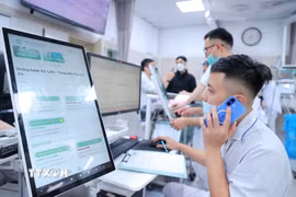 Bộ Y tế cũng thực hiện đơn giản hóa giấy tờ công dân đối với 73 thủ tục hành chính. (Ảnh: TTXVN)