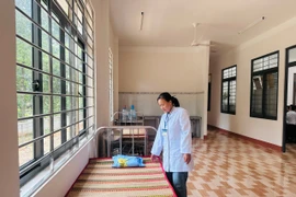 Trạm Y tế xã Thuận Lợi (tỉnh Đồng Nai) với diện mạo mới sau khi được xây mới hoàn toàn. (Ảnh: T.G/Vietnam+)