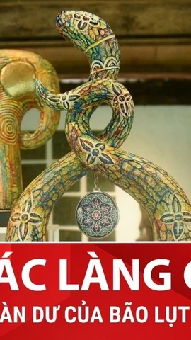 Từ tàn dư bão tố đến tuyệt tác nghệ thuật Làng Củi Lũ giữa lòng Hội An