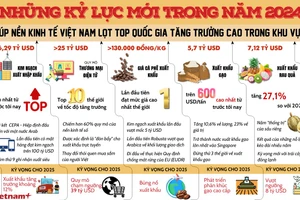 Những kỷ lục đưa kinh tế Việt Nam lọt top tăng trưởng cao trong khu vực