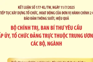 Yêu cầu cấp ủy, tổ chức đảng trực thuộc TW, các bộ, ngành về Kế hoạch số 56