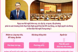 Tổng Bí thư, Chủ tịch nước Tô Lâm: Khẩn trương cụ thể hóa đồng bộ các quyết sách thành chương trình, kế hoạch hành động