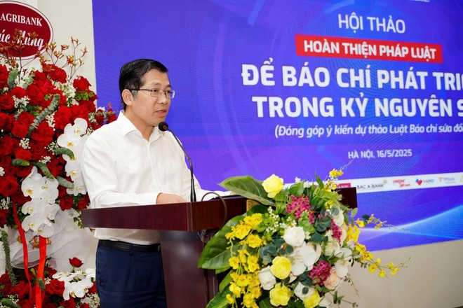 Ông Lưu Đình Phúc, Cục trưởng Cục Báo chí. (Ảnh: PV/Vietnam+) luudinhphuc.jpg