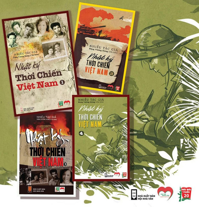 Книжная серия «Дневник войны во Вьетнаме» состоит из 4 томов, содержащих более 5000 печатных страниц, и является типичным произведением книжной полки «Forever 20». 533384545-122137355354891462-424658014695628839-n.jpg
