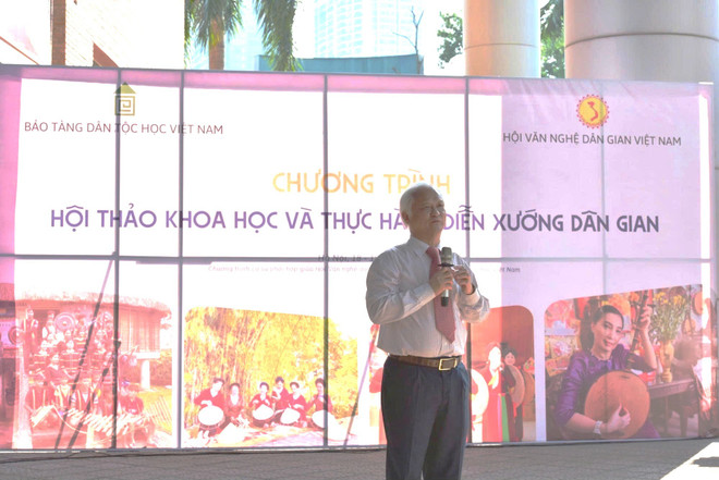 Profesorul-doctor Le Hong Ly, președintele Asociației de Arte Populare din Vietnam. (Foto: PV/Vietnam+) z7145465712516-19927e378425faa8253c292b5e43985c.jpg