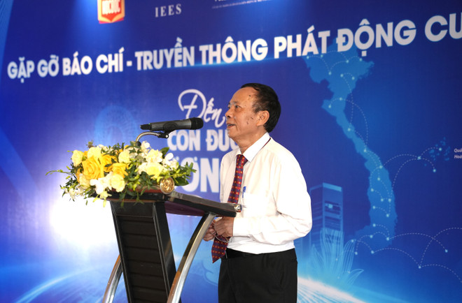 L'écrivain et journaliste Hoang Du, rédacteur en chef du Literature and Arts Times et responsable du comité d'organisation du concours. (Photo : PV/Vietnam+) dsc00293.jpg