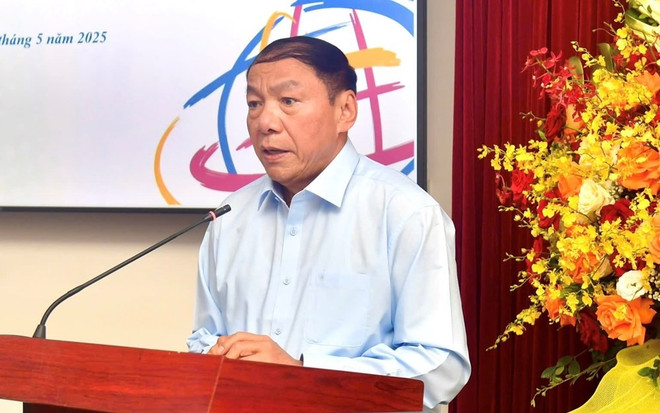 Minister für Kultur, Sport und Tourismus, Nguyen Van Hung, hielt auf dem Workshop eine Rede. (Foto: Dinh Toan/Vietnam+) botruong.jpg