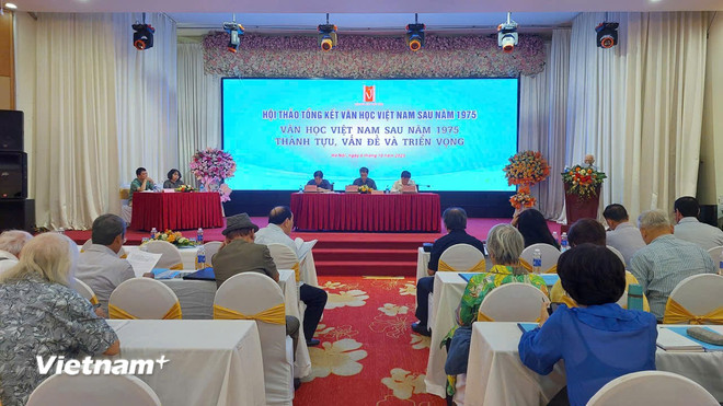 ទិដ្ឋភាពសន្និសីទ។ (រូបថត៖ Minh Thu/Vietnam+) vnp-nhavan2.jpg