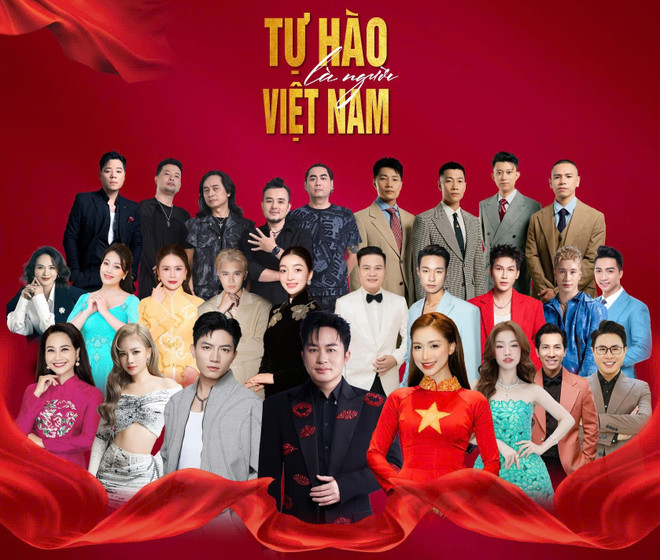 Dàn nghệ sỹ hùng hậu tham gia chương trình. (Ảnh: BTC) z6897712540053-4c4f61208e7a23600fbdaefa12df740a.jpg
