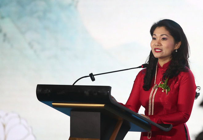 Bà Nguyễn Phương Hòa, Cục trưởng Cục Hợp tác quốc tế (Bộ Văn hóa, Thể thao và Du lịch Việt Nam).(Ảnh: Nam Nguyễn/Vietnam+) z6623815515038-42a17e646dc50da7f7b7de1be6f56fc7.jpg