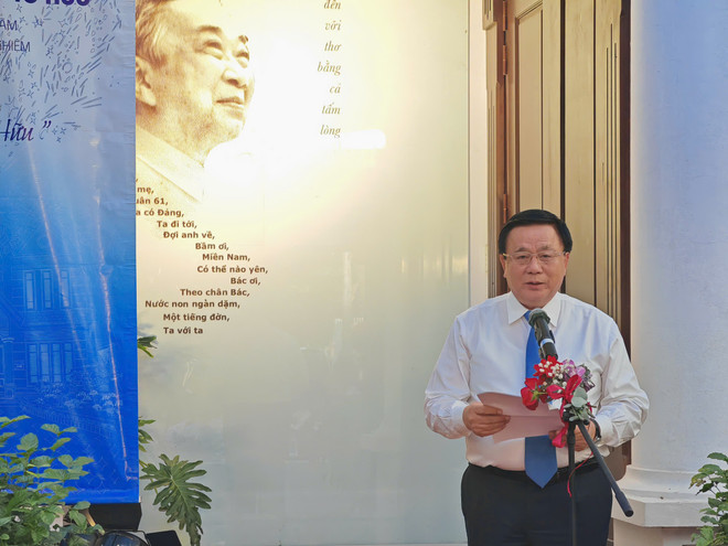 លោក Nguyen Xuan Thang សមាជិកការិយាល័យនយោបាយ និងជានាយកបណ្ឌិតសភានយោបាយជាតិហូជីមិញ ថ្លែងមតិ។ (រូបថត៖ Nam Suong/VNA) tohuu3.jpg