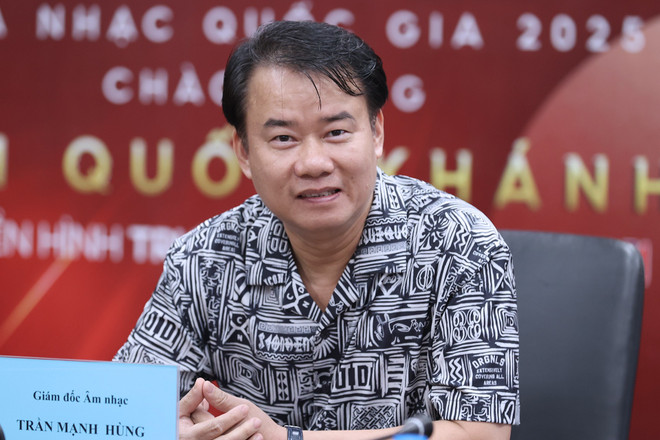 នាយកតន្ត្រី Tran Manh Hung ។ (រូបថត៖ PV/Vietnam+) a58i8112.jpg