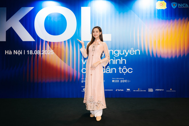 Hoa hậu Lê Nguyễn Bảo Ngọc. (Ảnh: PV/Vietnam+) b2410015.jpg