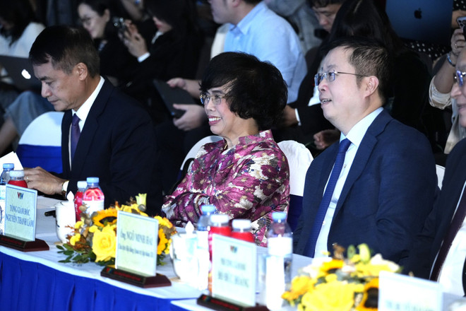 Fru Thai Huong, grunnlegger og leder av TH Groups strategiråd. (Foto: PV/Vietnam+) ma40209.jpg