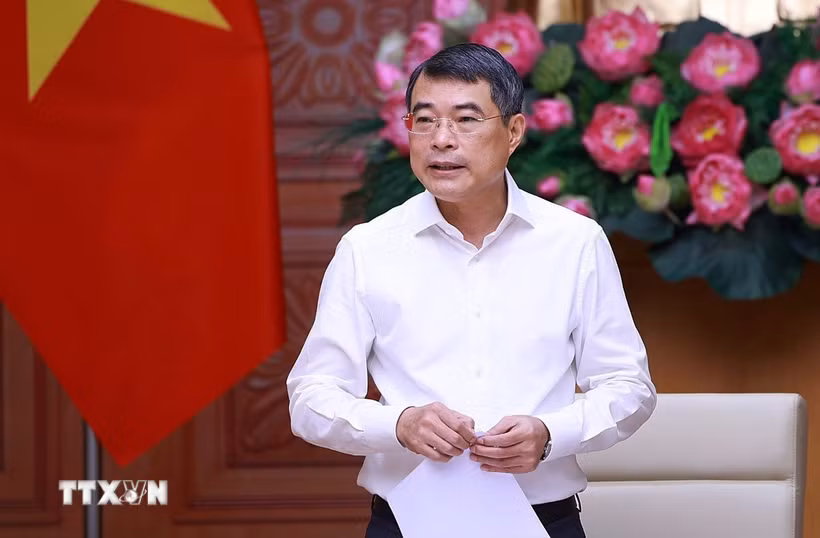 Thủ tướng Chính phủ Lê Minh Hưng làm Trưởng Ban Chỉ đạo Trung ương. (Ảnh: Dương Giang/TTXVN)