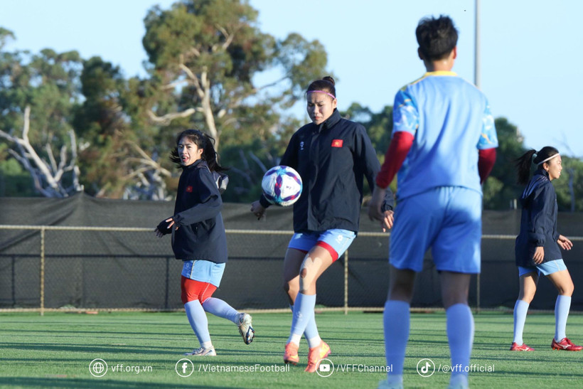 Tuyển nữ Việt Nam sẵn sàng cho giải châu Á 2026. (Nguồn: VFF)