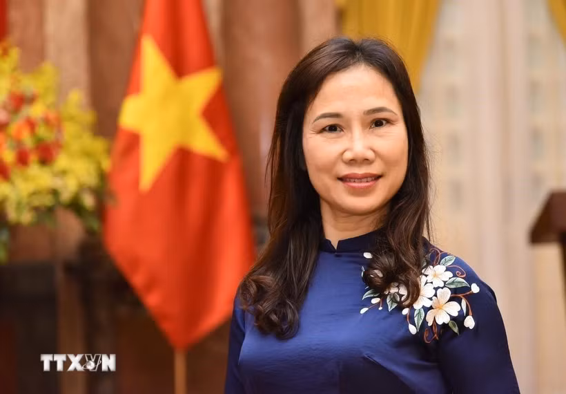 Đại sứ Việt Nam tại Sri Lanka Trịnh Thị Tâm. (Ảnh: Ngọc Thúy/TTXVN)