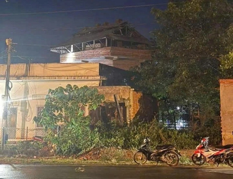 Hiện trường xảy ra vụ việc.