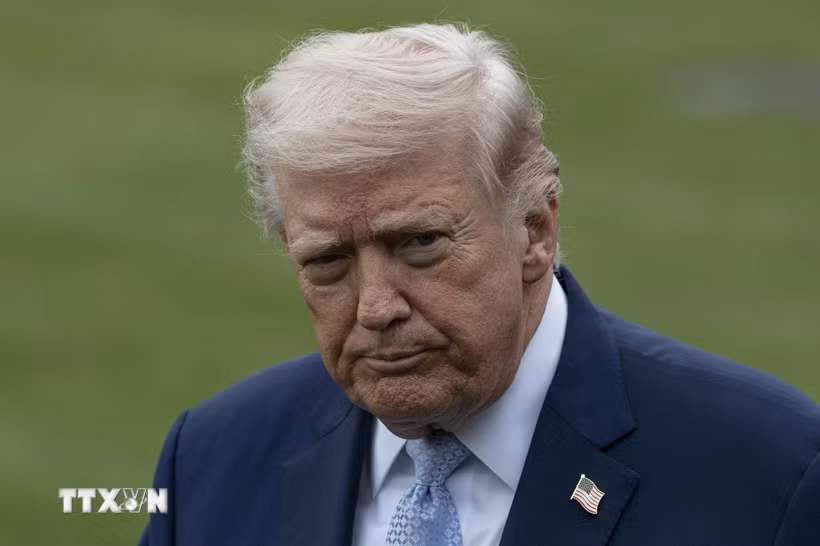 Tổng thống Mỹ Donald Trump. (Ảnh: Anadolu Agency/TTXVN)