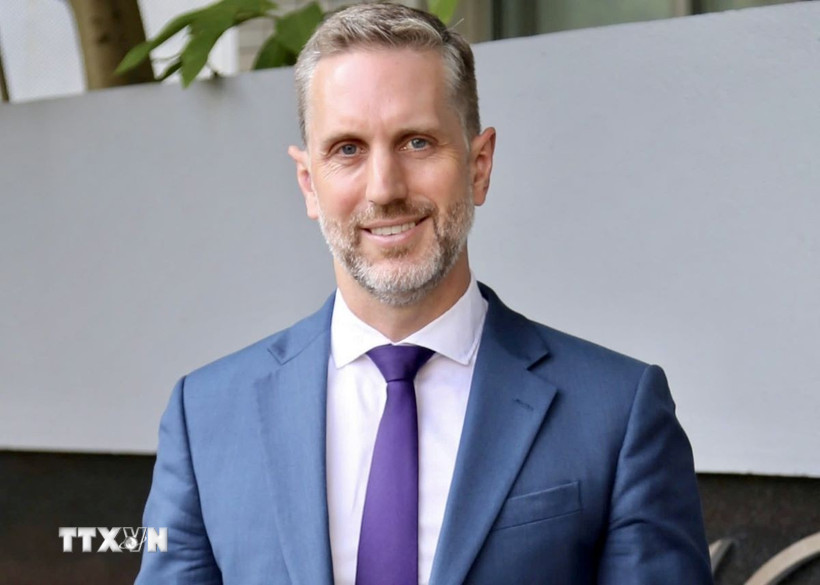 Ông Matt Jackson, Trưởng Đại diện của Quỹ Dân số Liên hợp quốc (UNFPA) tại Việt Nam. (Ảnh: Việt Đức/TTXVN)