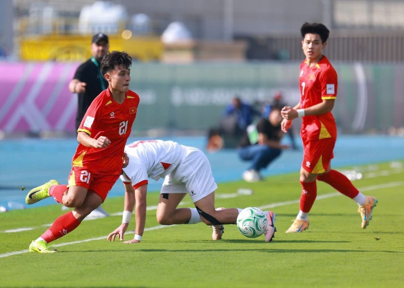 U23 Việt Nam cần nhập cuộc chủ động, kiểm soát lối chơi trước đối thủ. (Nguồn: AFC)