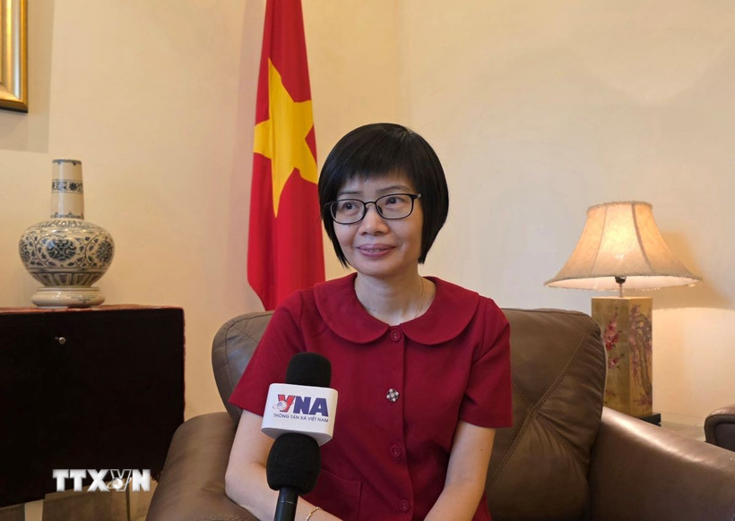 Đại sứ Tôn Thị Ngọc Hương. (Ảnh: Minh Thái/TTXVN)