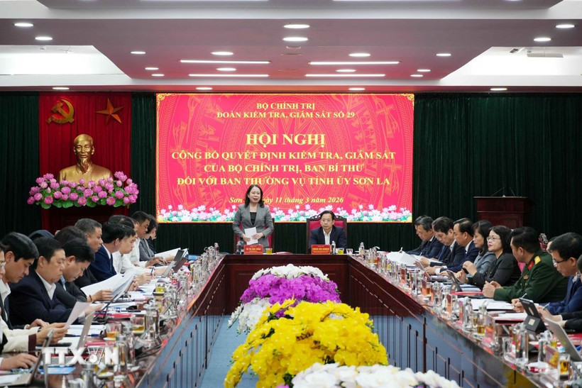 Quang cảnh hội nghị. (Ảnh: Nguyễn Cường/TTXVN)